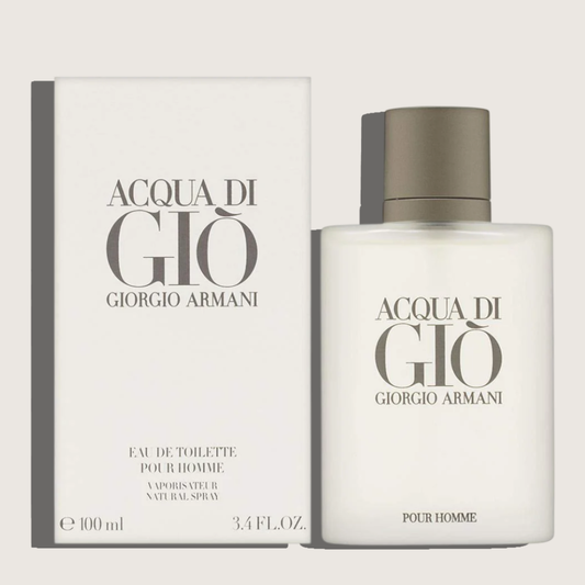 Armani Beauty - Acqua di Giò - Eau de Toilette - Cologne for Men - Long Lasting Fragrance with Bergamot notes, Jasmine, White Musks, Patchouli & Cedarwood