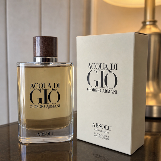 Giorgio Armani Acqua Di Gio Absolu Eau de Parfum for Men – 4.2 oz / 125ml