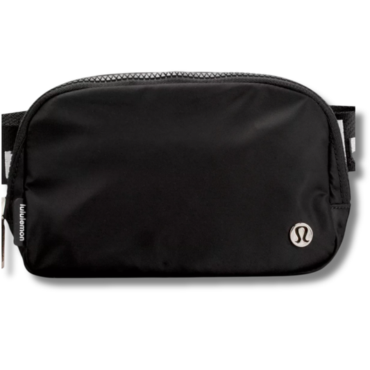 Lululemon Athletica Everywhere Mini Belt Bag – Black Water-Resistant Crossbody & Waist Pack for Travel, Phone & Essentials