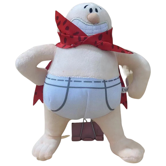 Captain Underpants 22cm Soft Plush Toy for Kids