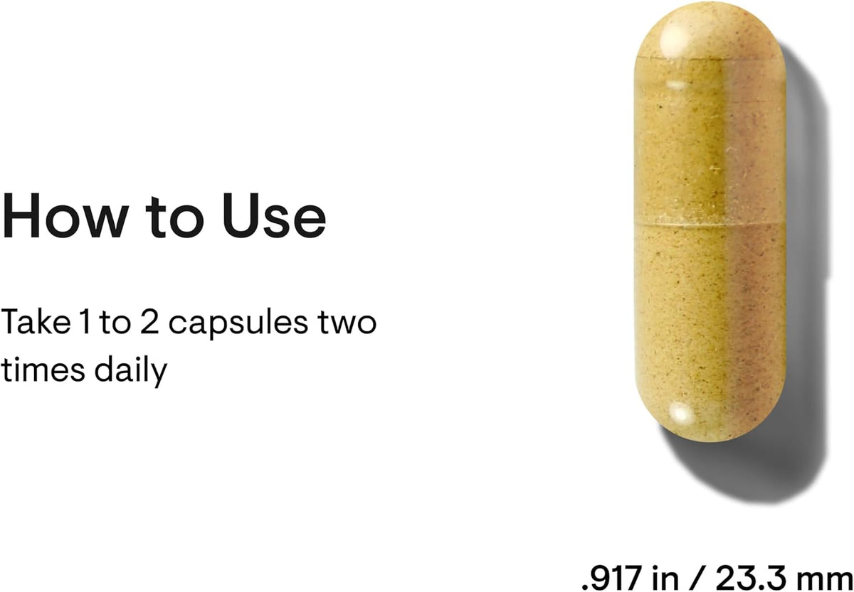 THORNE Berberine – Dual Action Formula (Pack of 2) – 120 Capsules Total