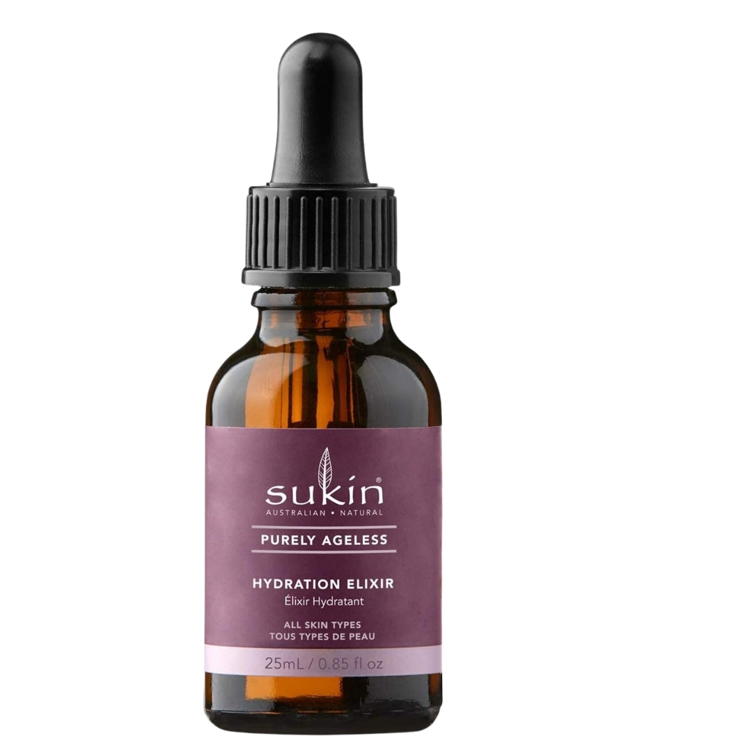 Sukin Hydration Elixir – Purely Ageless Anti-Wrinkle Face Oil, 25ml