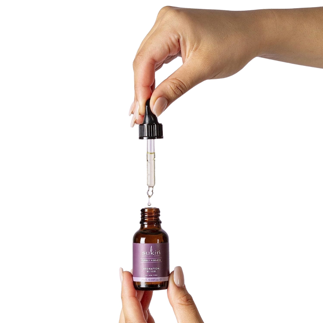 Sukin Hydration Elixir – Purely Ageless Anti-Wrinkle Face Oil, 25ml