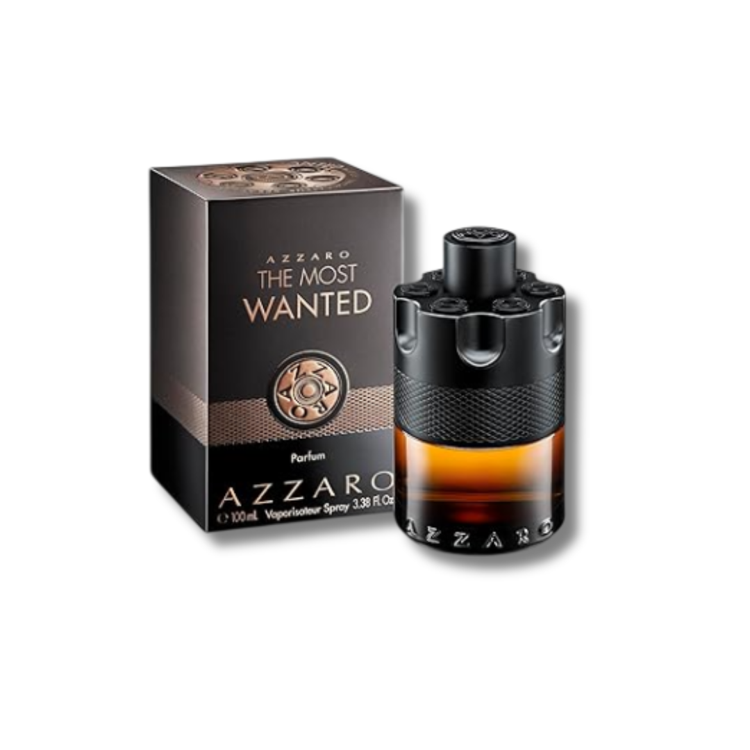 Azzaro The Most Wanted Parfum for Men – Spicy Fougère & Oriental Fragrance, 100ml Travel Size 3.38floz