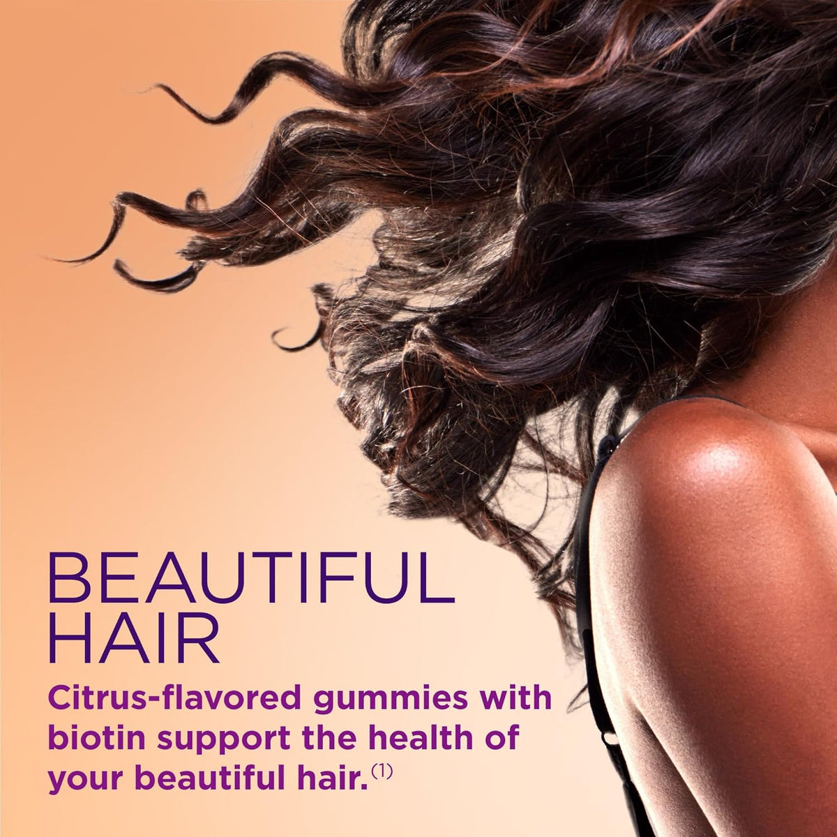 Nature's Bounty Hair, Skin & Nails Gummies, Biotin & Collagen, 80 Ct.
