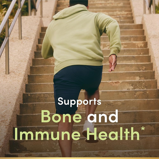 Calcium Plus Vitamin D3 Supplement – Strong Bones, Muscle & Immune Support, Non-GMO, Gluten-Free, 300 Tablets