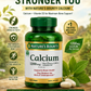 Calcium 1200mg + Vitamin D3 1000 IU (25mcg) – 120 Softgels Bone Health Supplement