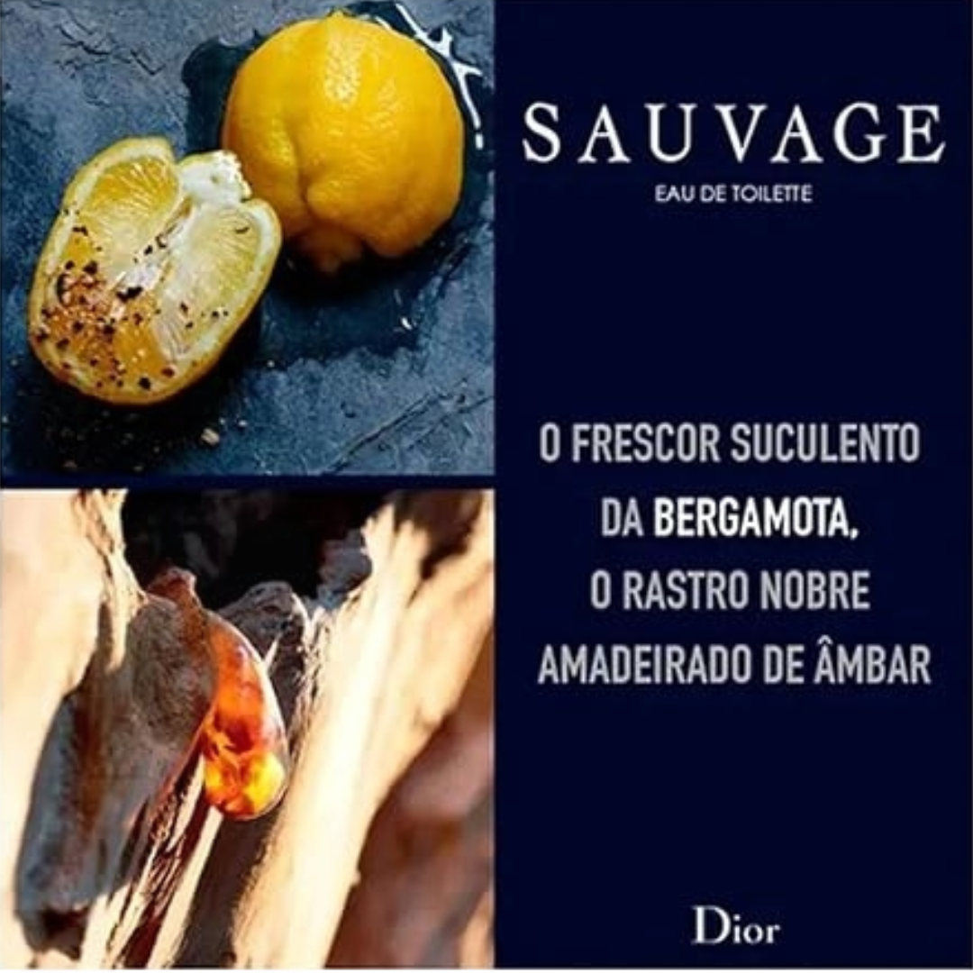 Christian Dior Sauvage Eau De Toilette Spray for Men, 3.4 Fluid Ounce