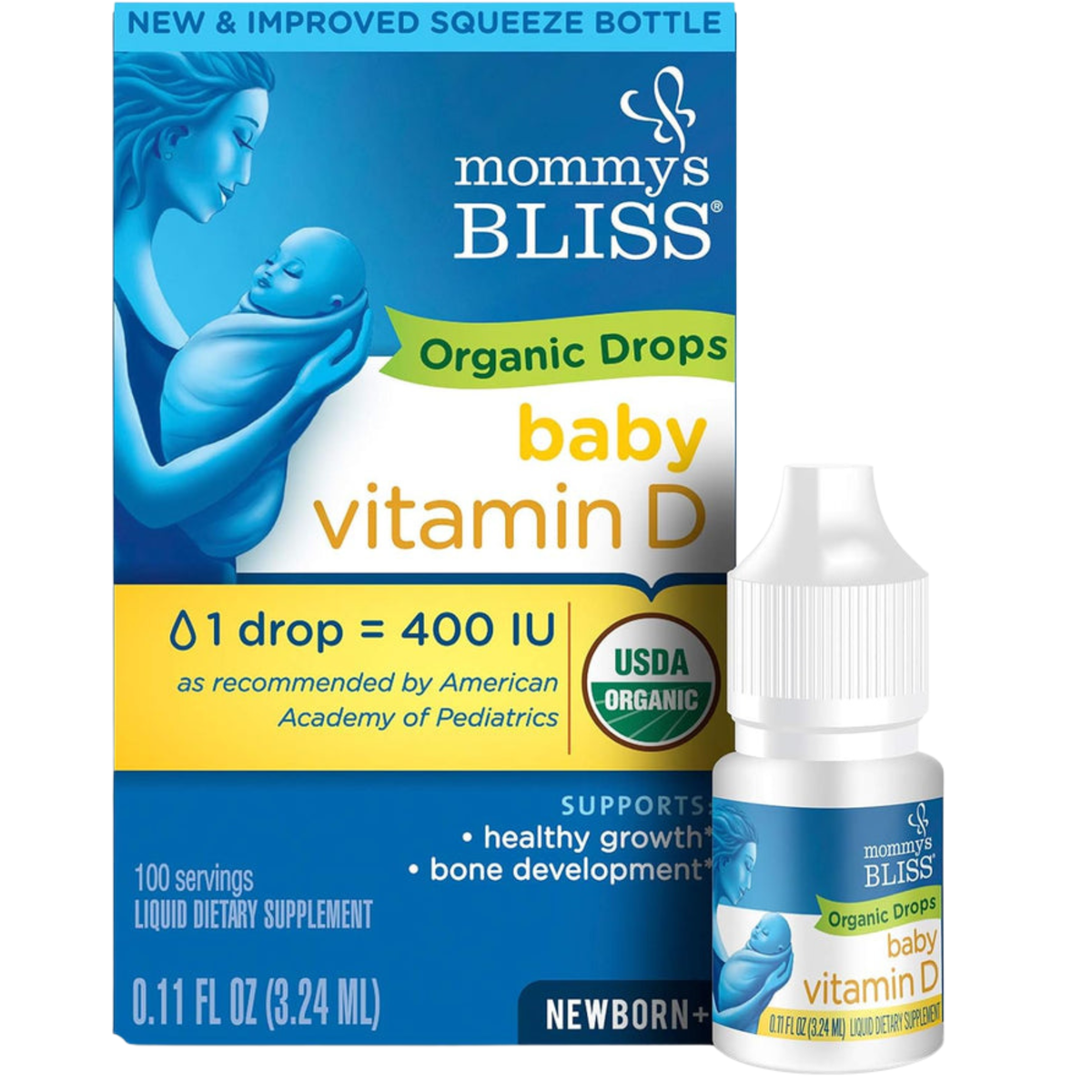 Lovebug USDA Organic Probiotic for Infants & Babies | Colic, Reflux, Diarrhea, Constipation & Gas Relief | Multi-Strain 5 Billio