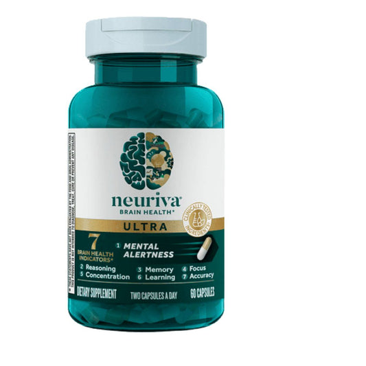 Neuriva Ultra Brain Health Capsules 60 Count | Memory Focus