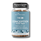 Eu Natural Prenatal Fertility Vitamins for Women – Cycle Regulation, Hormone Balance & Ovulation Support with Myo-Inositol, Vitex & Folic Acid – 60 Vegetarian Capsules