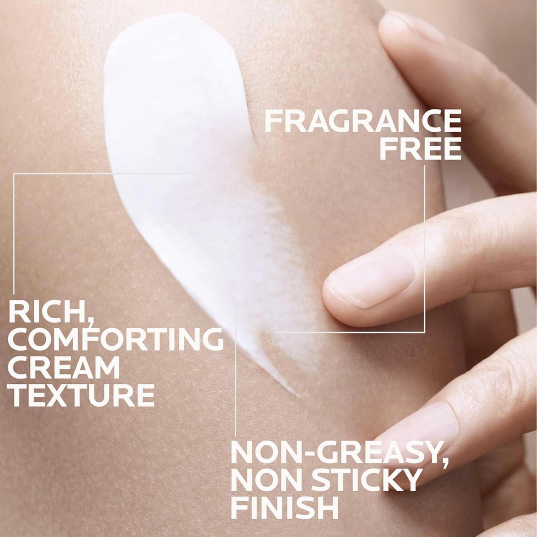 La Roche-Posay Lipikar AP+ Triple Repair Moisturizing Cream 13.52 fl oz – Face & Body Lotion for Dry, Sensitive & Eczema-Prone Skin with Shea Butter & Niacinamide