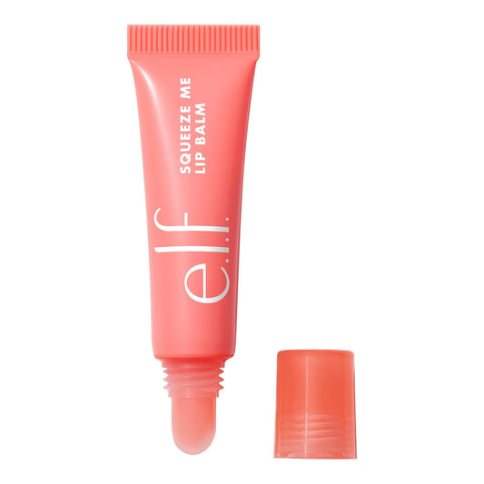 e.l.f. Squeeze Me Lip Balm Strawberry | Hydrating Sheer Tint
