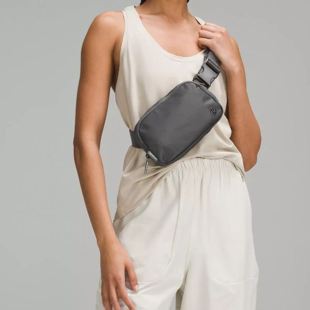 Lululemon Everywhere Belt Bag 1L Asphalt Grey Water-Resistant Bag