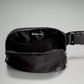 Lululemon Athletica Everywhere Mini Belt Bag – Black Water-Resistant Crossbody & Waist Pack for Travel, Phone & Essentials