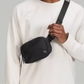 Lululemon Athletica Everywhere Mini Belt Bag – Black Water-Resistant Crossbody & Waist Pack for Travel, Phone & Essentials