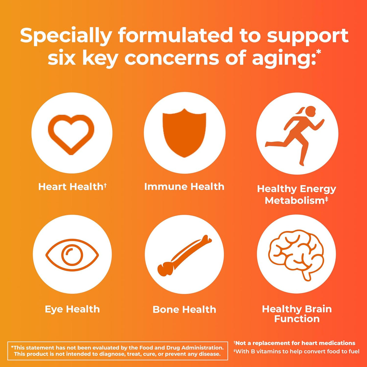 One A Day Women’s 50+ Multivitamins – Daily Immune, Bone, Heart & Energy Support | 200 Tablets