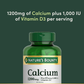 Nature’s Bounty Calcium 1200mg + D3 Bone Health Softgels 120ct