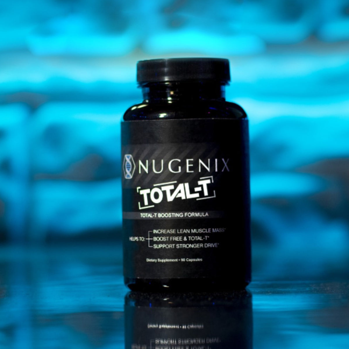 Nugenix Total-T - Free and Total Testosterone Booster Supplement for Men, 90 Count - Ballimart