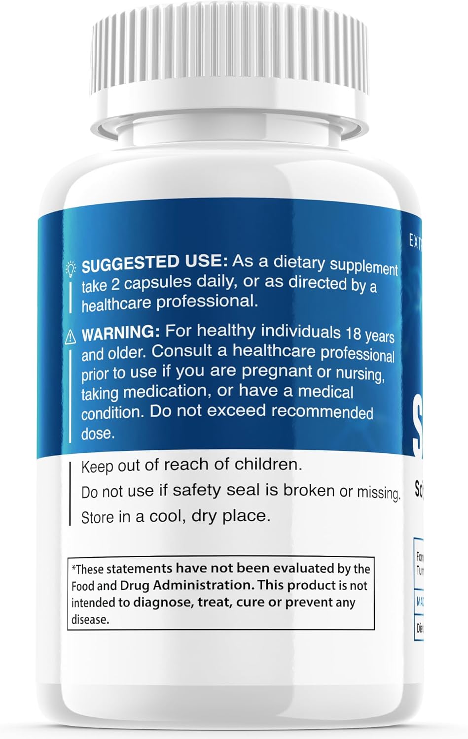 Sciatisoothe Supplement for Sciatica, 120 Capsules, 2-Pack