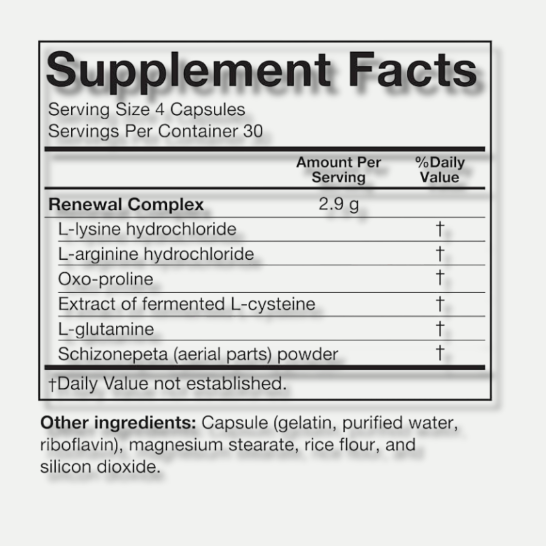 Serovital Renewal Complex Anti-Aging Supplement – HGH Support Amino Acid & Peptide Complex for Energy, Deep Sleep & Immune Support (30-Day Supply)