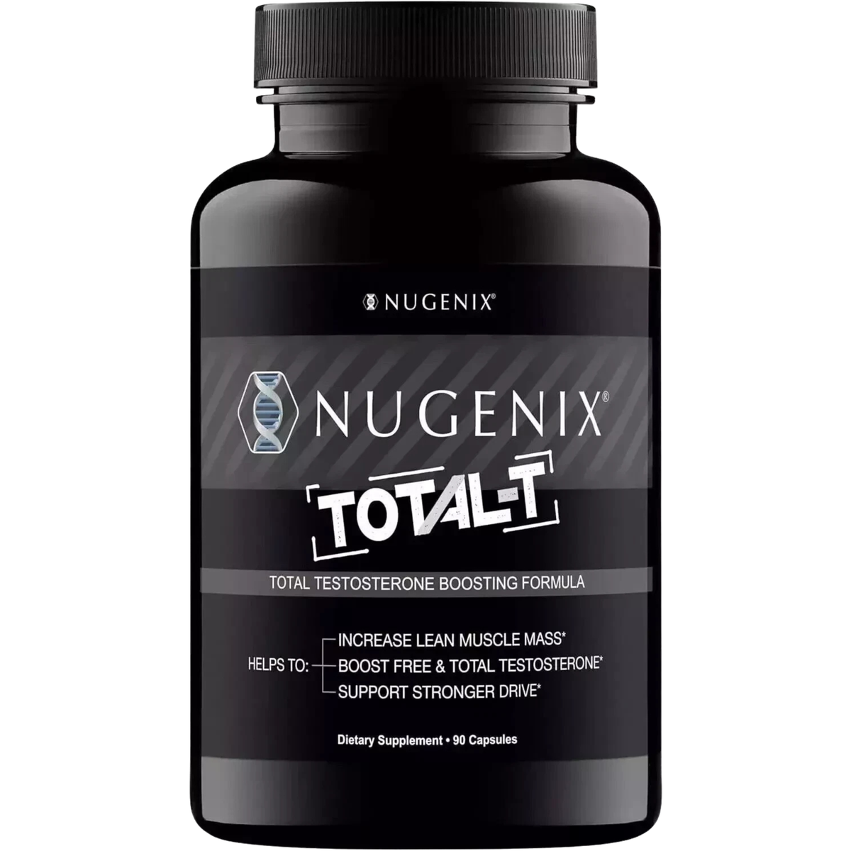 Nugenix Total-T – Free and Total Testosterone Booster Supplement for Men, 90 Capsules