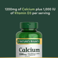 Calcium 1200mg + Vitamin D3 1000 IU (25mcg) – 120 Softgels Bone Health Supplement