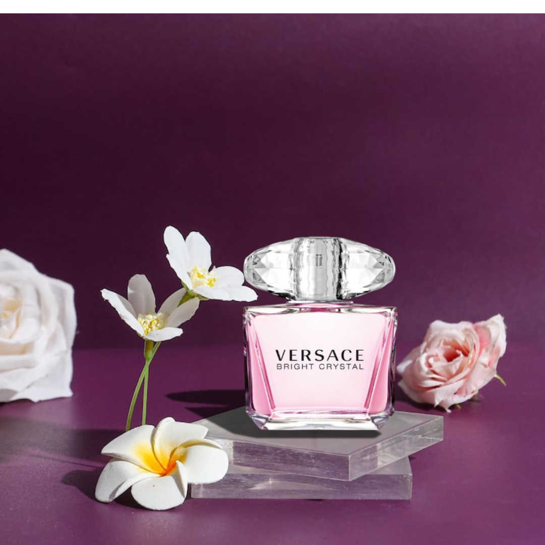Versace Bright Crystal Eau de Toilette Spray, 3 Fluid Ounce 90ml