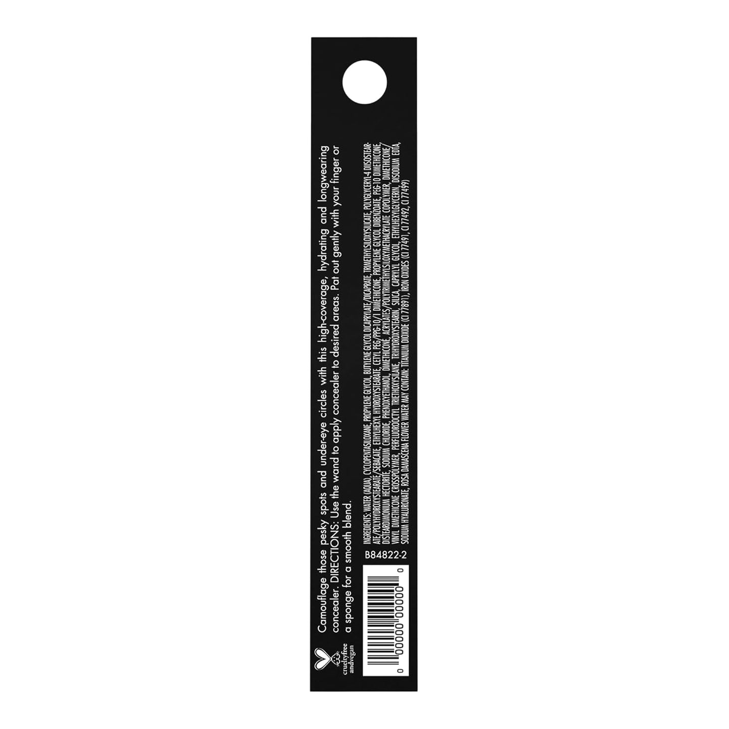 e.l.f. Hydrating Camo Concealer Full Coverage Satin Finish – Light Beige