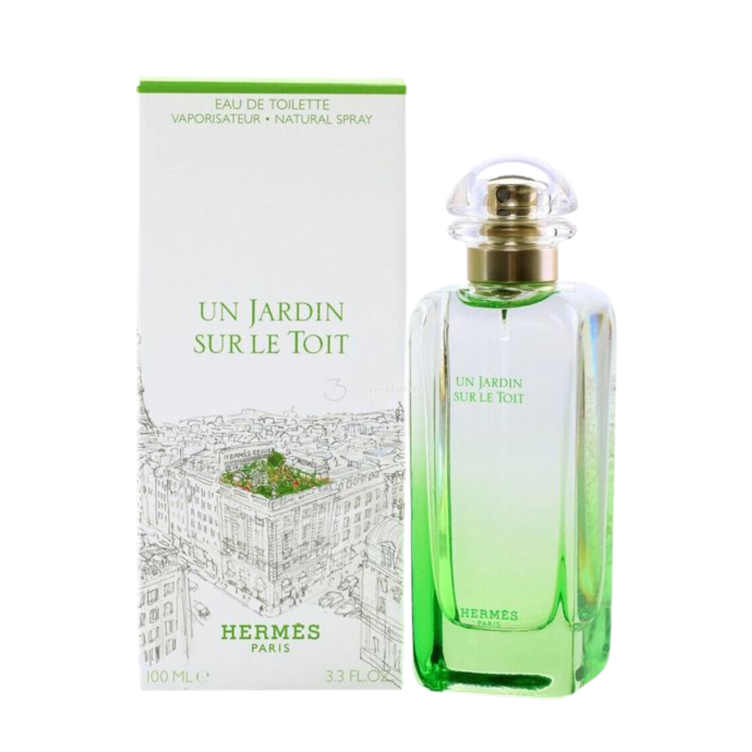 Hermes Hermès Un Jardin Sur Le Toit for Unisex Eau de Toilette Spray, 3.3 Ounce